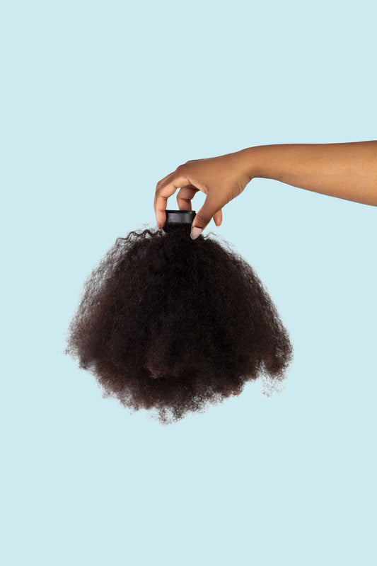 PONYTAIL KINKY CURLY